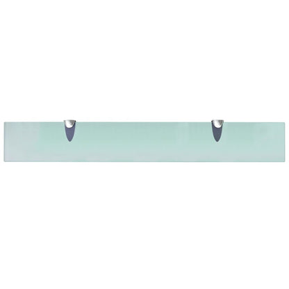 Floating Shelves 2 pcs Glass 70x10 cm 8 mm