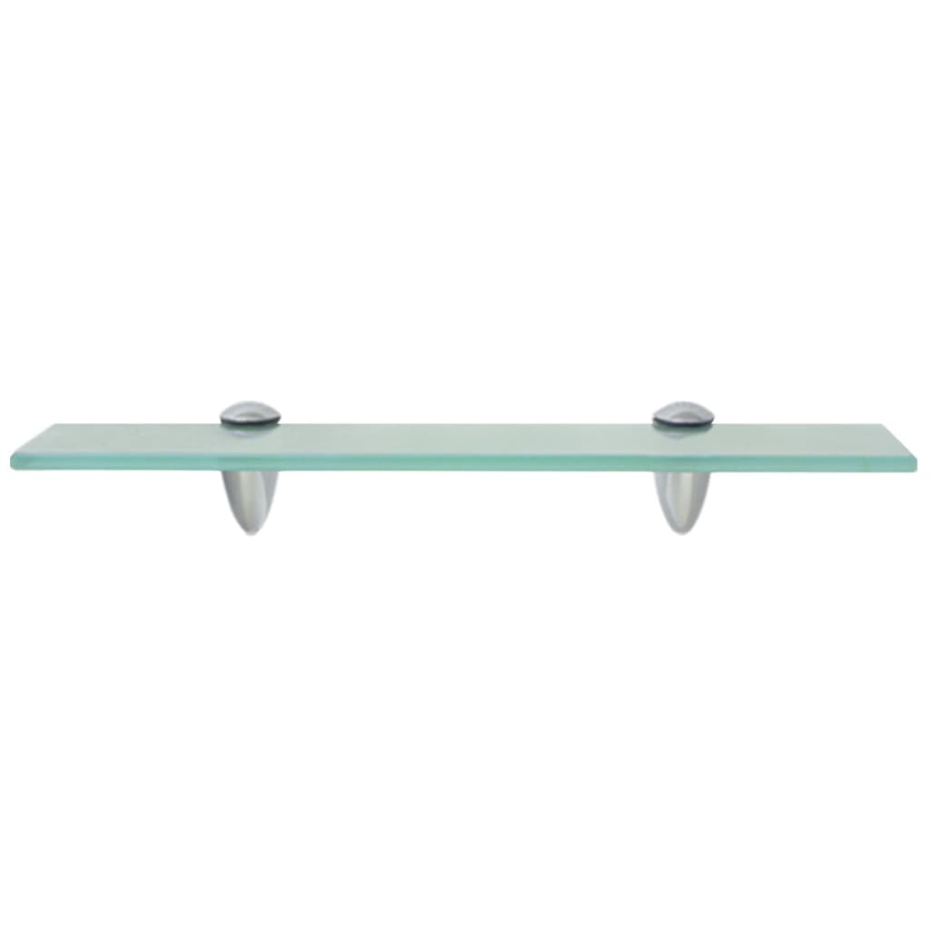 Floating Shelves 2 pcs Glass 40x20 cm 8 mm