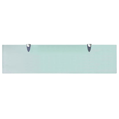Floating Shelves 2 pcs Glass 80x20 cm 8 mm