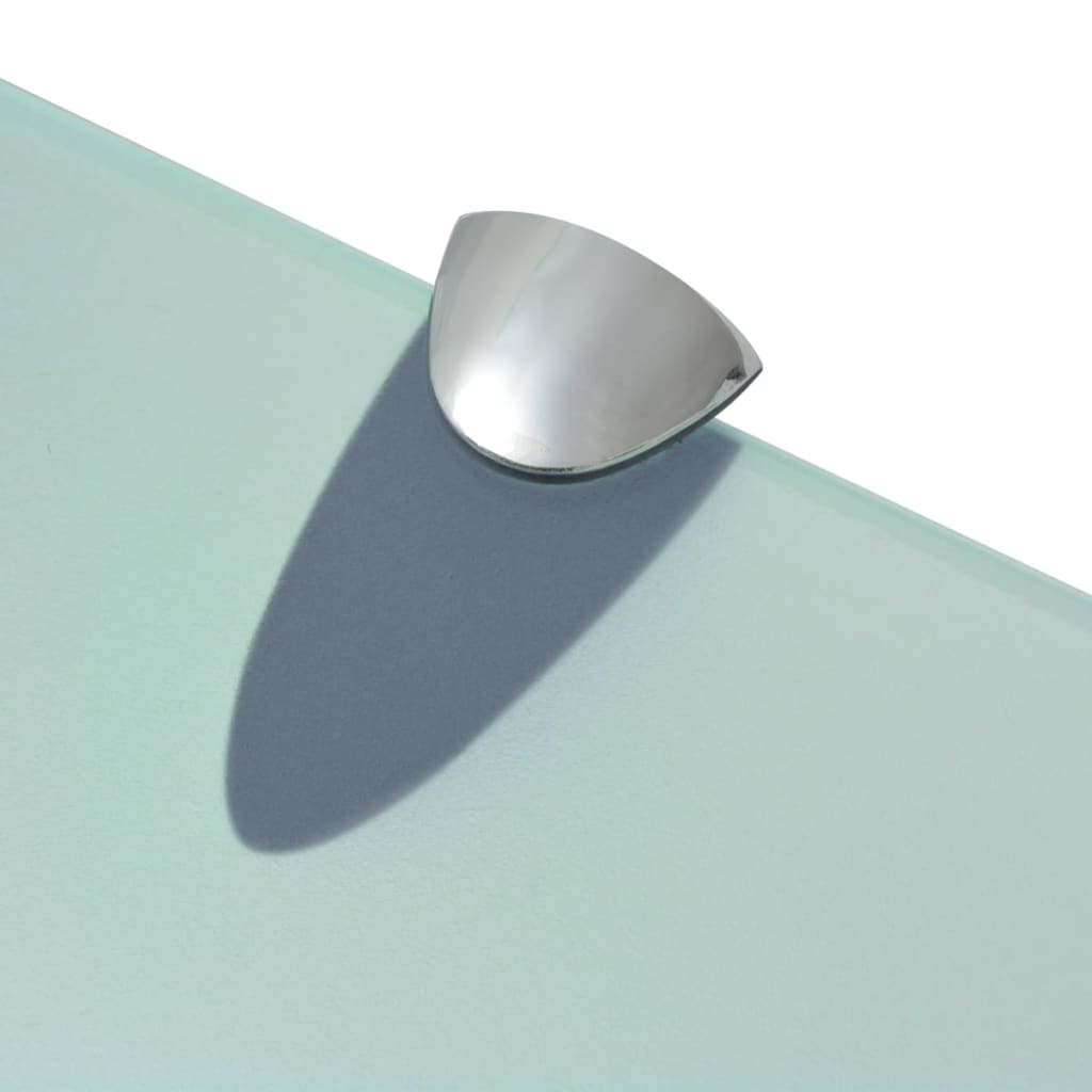Floating Shelves 2 pcs Glass 80x20 cm 8 mm