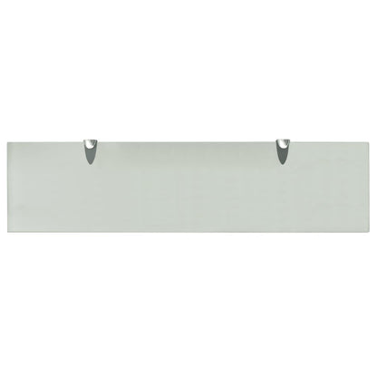 Floating Shelves 2 pcs Glass 80x20 cm 8 mm