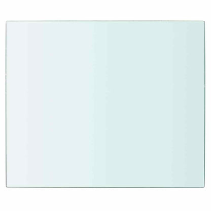 Shelves 2 pcs Panel Glass Clear 30x20 cm