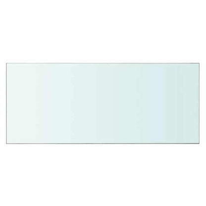 Shelves 2 pcs Panel Glass Clear 70x30 cm