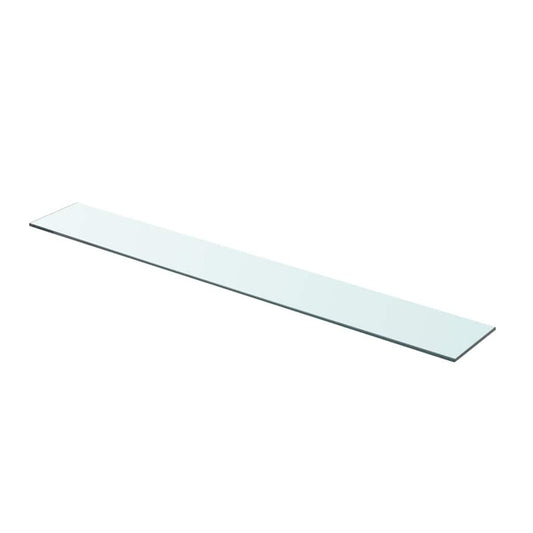 Glass Panel | Set of 2 | Clear | Tempered glass | 90 x 12 cm | Durable