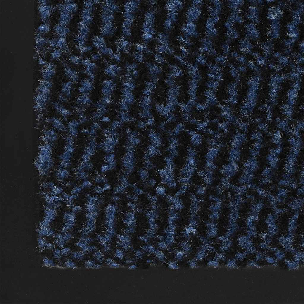 Dust Control Mats 2 pcs Rectangular Tufted 60x90 cm Blue