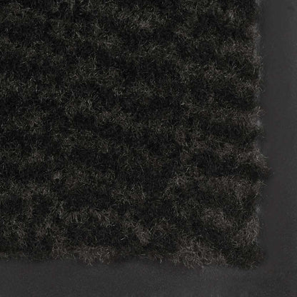Dust Control Mats 2 pcs Rectangular Tufted 80x120 cm Black