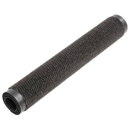 Dust Control Mats 2 pcs Rectangular Tufted 90x150 cm Black