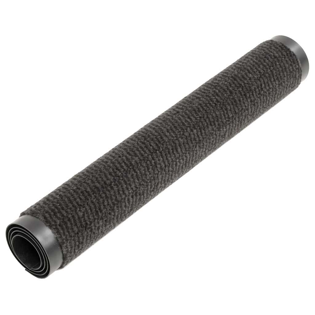 Dust Control Mats 2 pcs Rectangular Tufted 90x150 cm Black