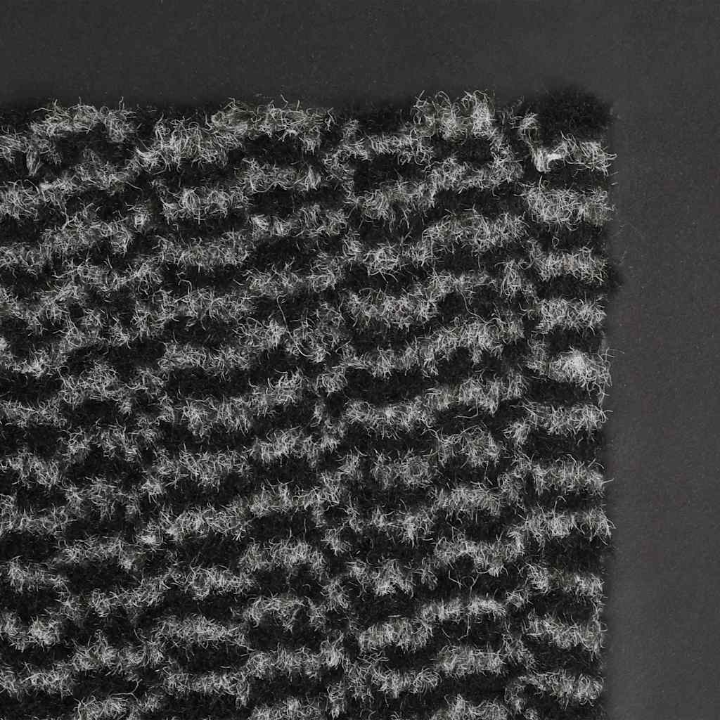 Dust Control Mats 2 pcs Rectangular Tufted 120x180cm Anthracite