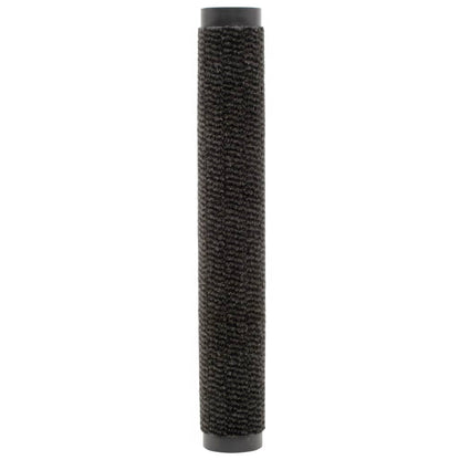 Dust Control Mats 2 pcs Rectangular Tufted 120x180 cm Black