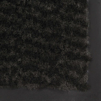Dust Control Mats 2 pcs Rectangular Tufted 120x180 cm Black