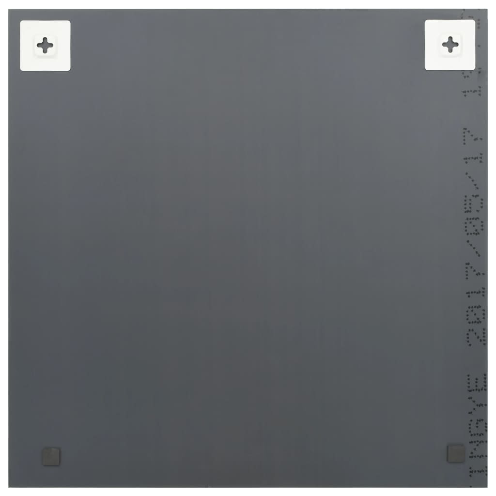 Wall Mirrors 2 pcs 50x50 cm Square Glass