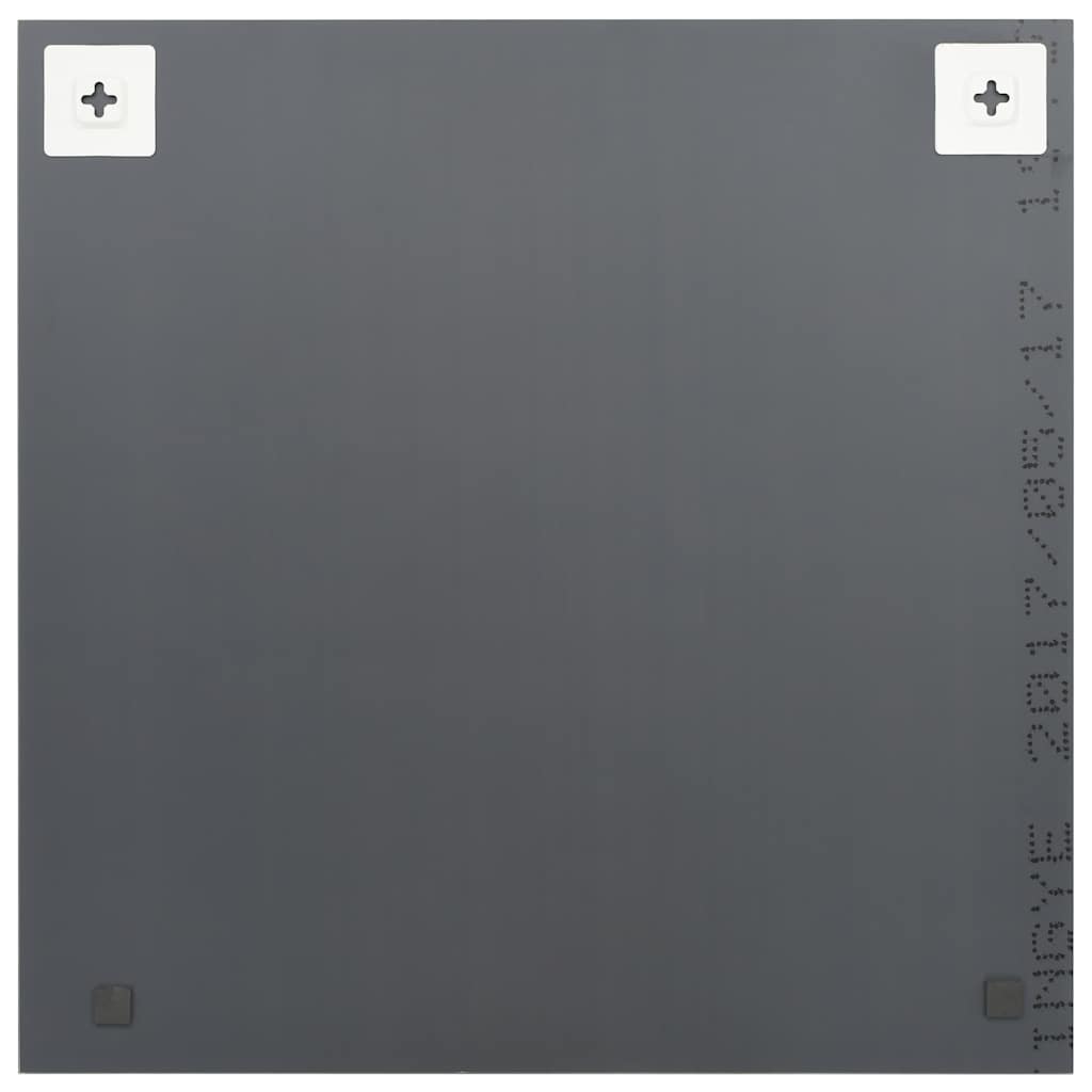 Wall Mirrors 2 pcs 50x50 cm Square Glass