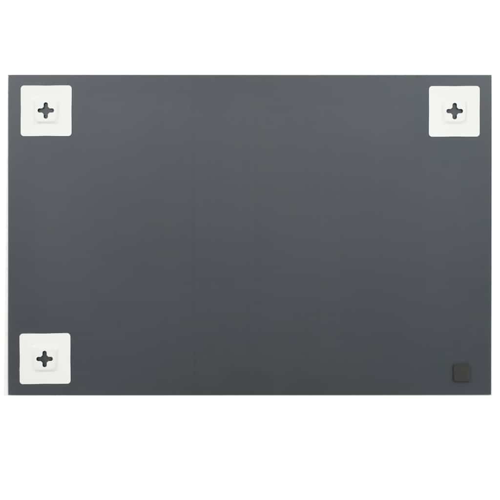 Wall Mirrors 2 pcs 60x40 cm Rectangular Glass
