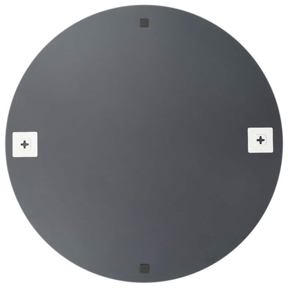 Wall Mirrors 2 pcs 70 cm Round Glass
