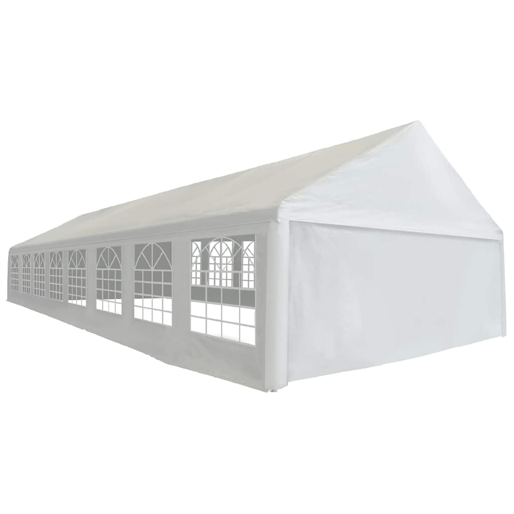 Party Tent PE 6x16 m White