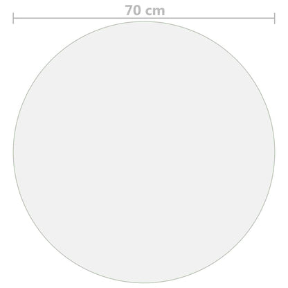 Table Protector Transparent Ø 70 cm 1.6 mm PVC