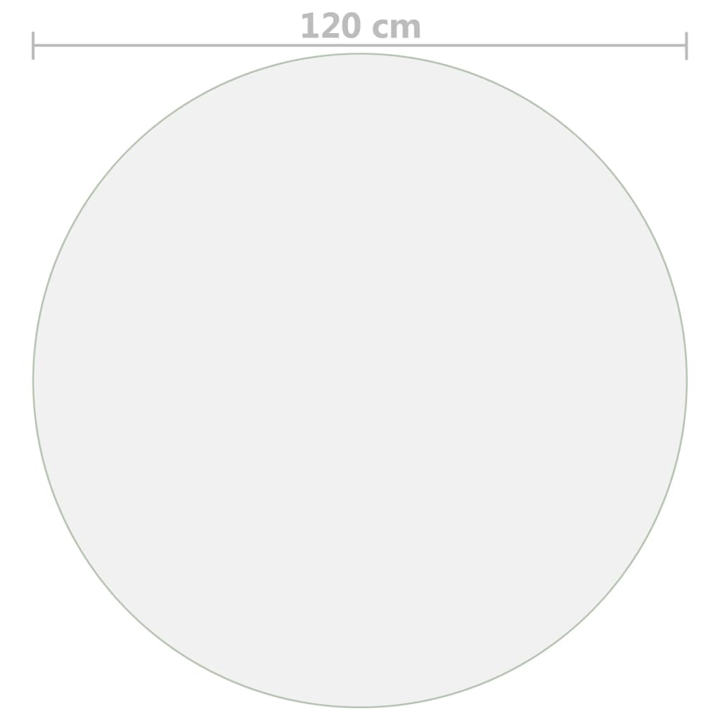 Table Protector Transparent Ø 120 cm 1.6 mm PVC