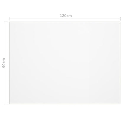 Table Protector Transparent 120x90 cm 1.6 mm PVC