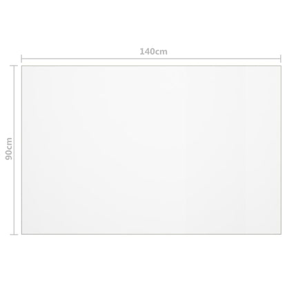 Table Protector Matt 140x90 cm 1.6 mm PVC