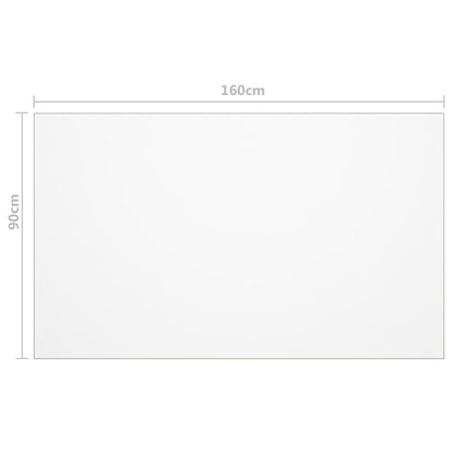 Table Protector Matt 160x90 cm 1.6 mm PVC