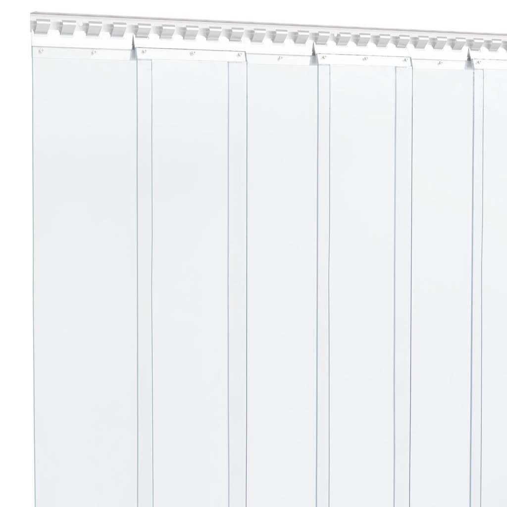288282 vidaXL Strip Curtain Roll PVC 2,6 mm x 300mm 25 m