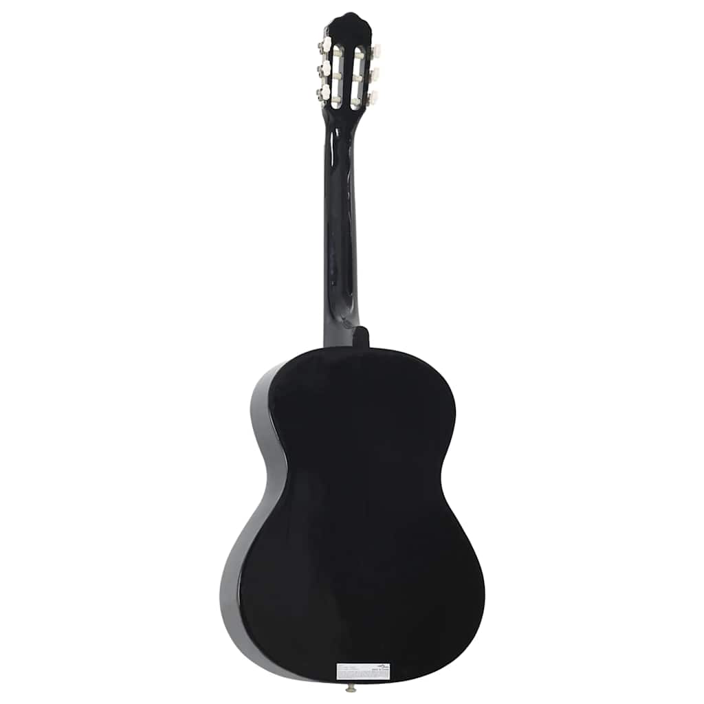 Classical Guitar for Beginner Black 4/4 39" Basswood