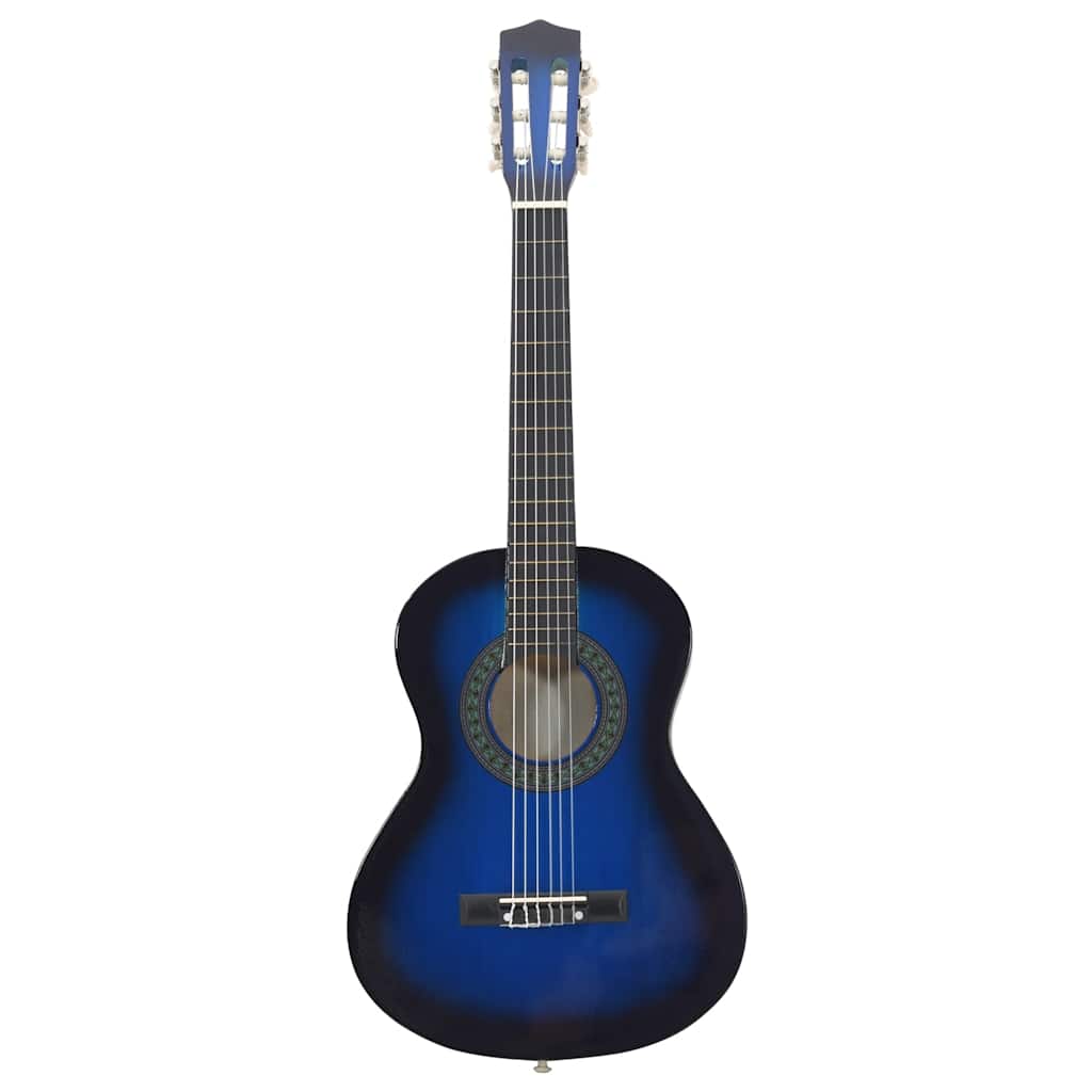 Classical Guitar for Beginner and Kids Blue 1/2 34"