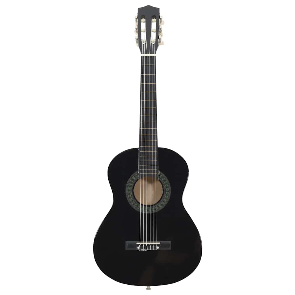 Classical Guitar for Beginner and Kids Black 1/2 34"