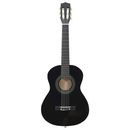 Classical Guitar for Beginner and Kids Black 1/2 34"