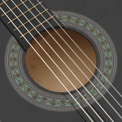 Classical Guitar for Beginner and Kids Black 1/2 34"