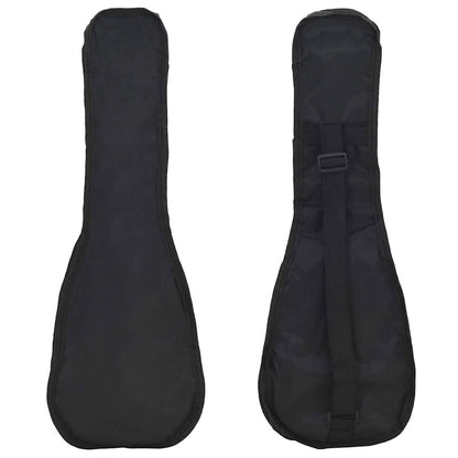 Soprano Ukulele Set with Bag for Kids Dark Wood 21"