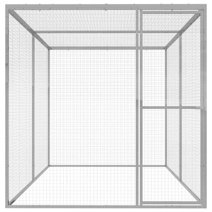 Cat Cage 3x1.5x1.5 m Galvanised Steel