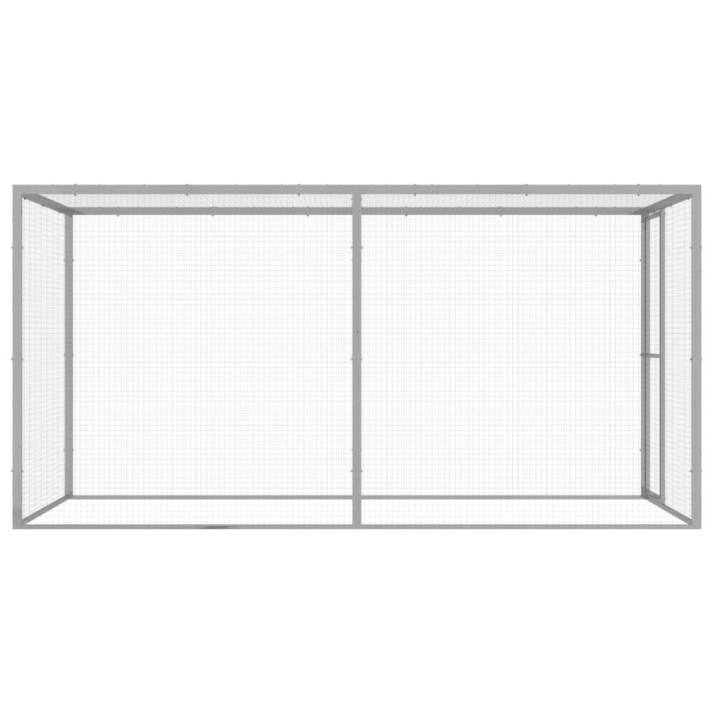 Cat Cage 3x1.5x1.5 m Galvanised Steel