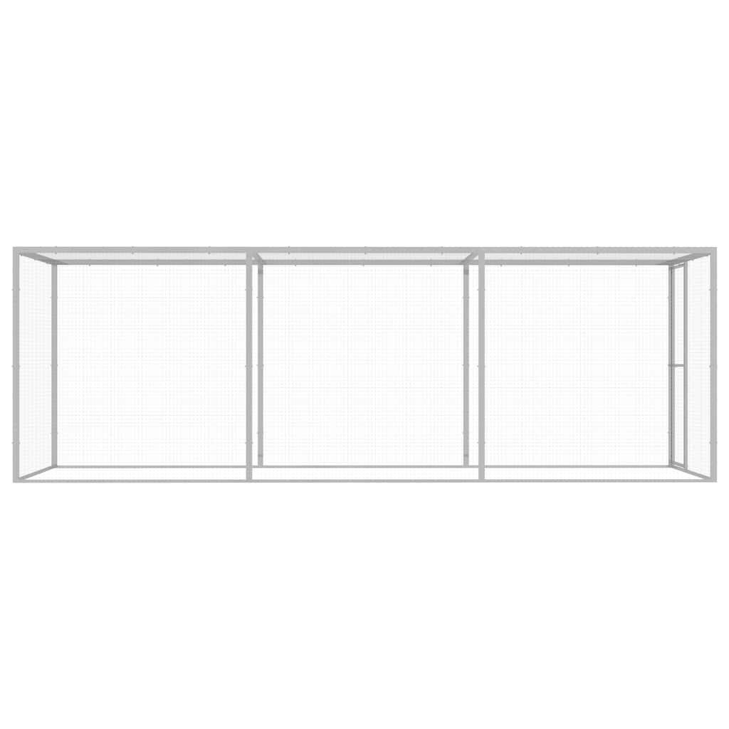 Cat Cage 4.5x1.5x1.5 m Galvanised Steel