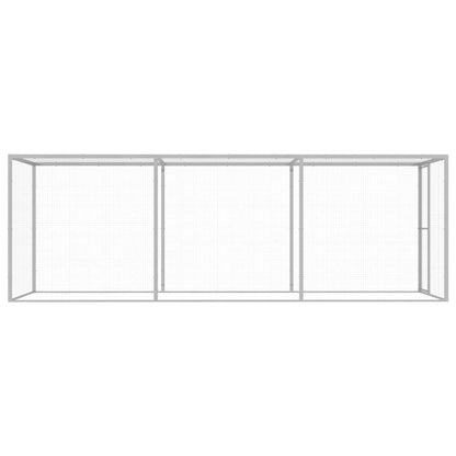 Cat Cage 4.5x1.5x1.5 m Galvanised Steel