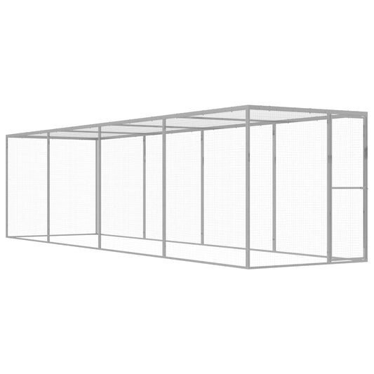 Cat Cage 6x1,5x1,5 m Galvanised Steel