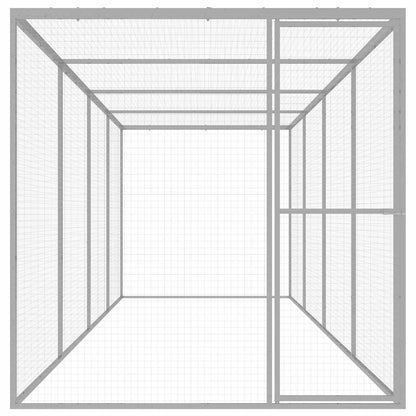 Cat Cage 6x1.5x1.5 m Galvanised Steel