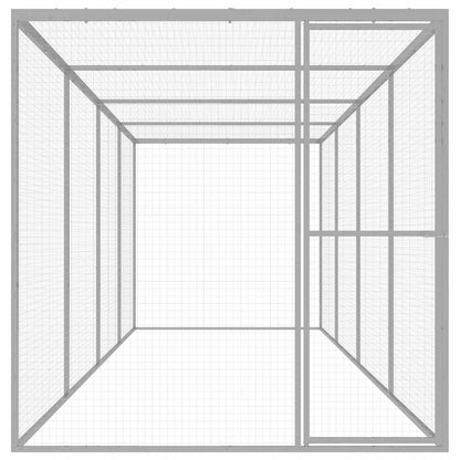Cat Cage 6x1.5x1.5 m Galvanised Steel