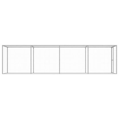 Cat Cage 6x1.5x1.5 m Galvanised Steel