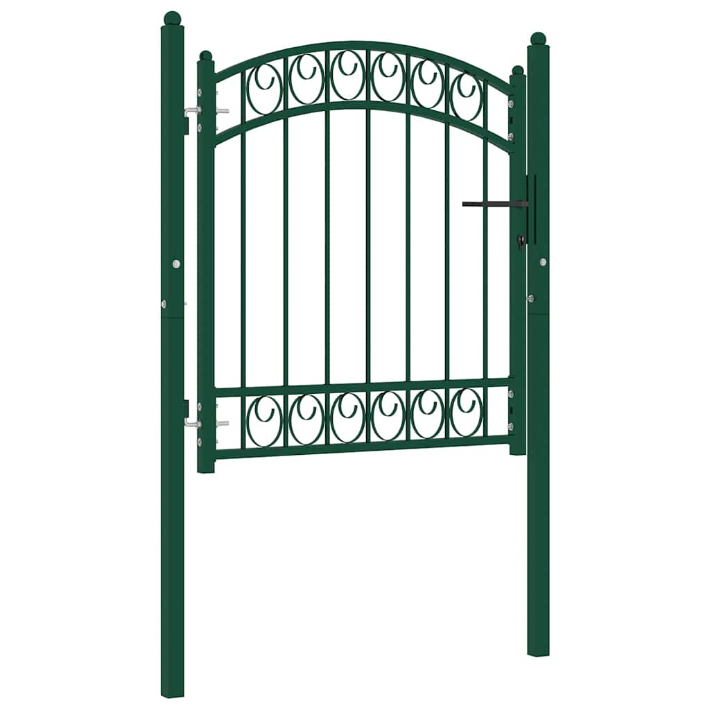 Fence gates EMMEN 104 x 86 cm Lockable Powder-coated steel