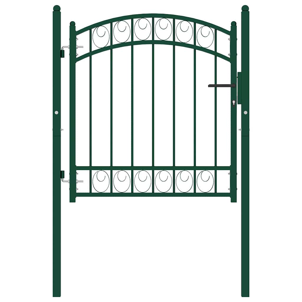 Fence gates EMMEN 104 x 86 cm Lockable Powder-coated steel
