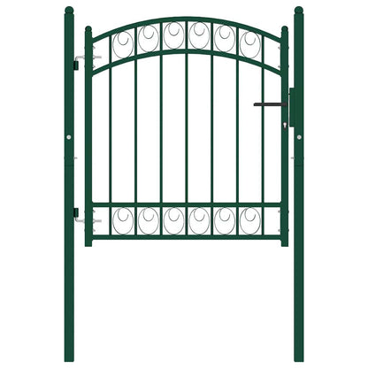 Fence gates EMMEN 104 x 86 cm Lockable Powder-coated steel