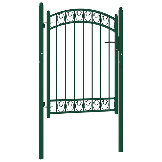 Fence gates EMMEN 104 x 98.5 cm Lockable Powder-coated steel