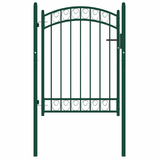 Fence gates EMMEN 104 x 98.5 cm Lockable Powder-coated steel