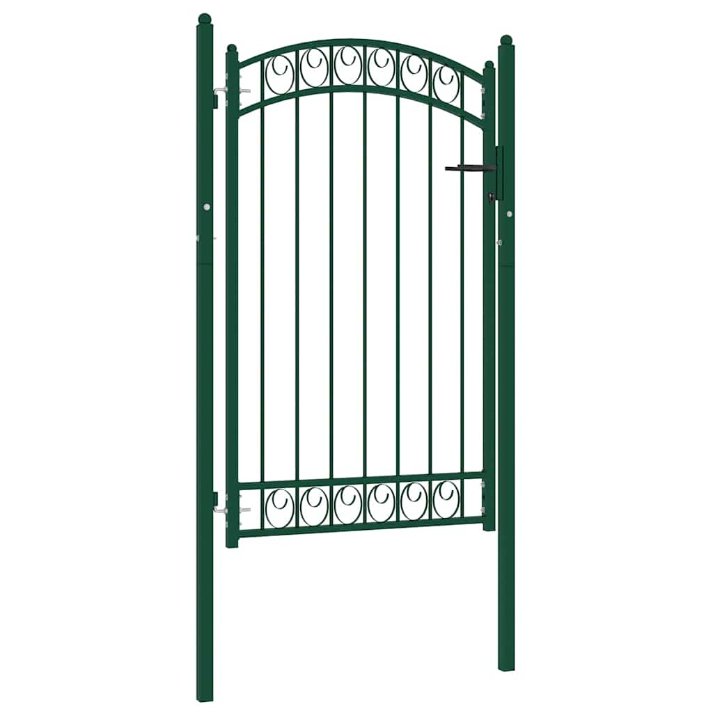 Fence gates EMMEN 104 x 106 cm Lockable Powder-coated steel
