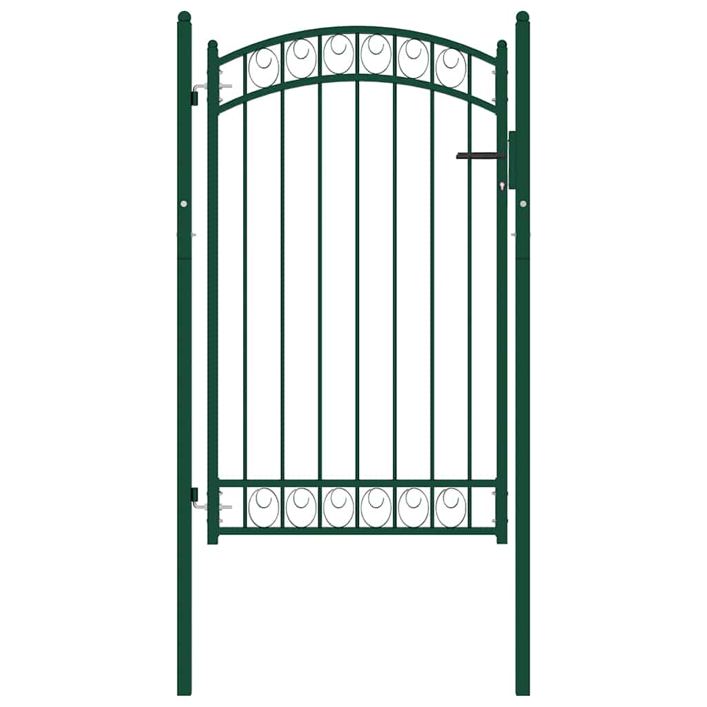 Fence gates EMMEN 104 x 106 cm Lockable Powder-coated steel