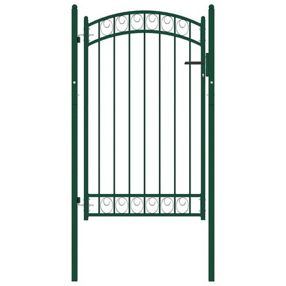 Fence gates EMMEN 104 x 106 cm Lockable Powder-coated steel