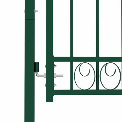 Fence gates EMMEN 104 x 106 cm Lockable Powder-coated steel