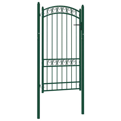 Fence gates EMMEN 104 x 123.5 cm Lockable Powder-coated steel